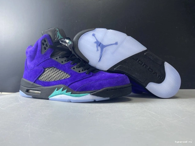 5 Retro Jordan Alternate 136027-500 Grape Air 0703